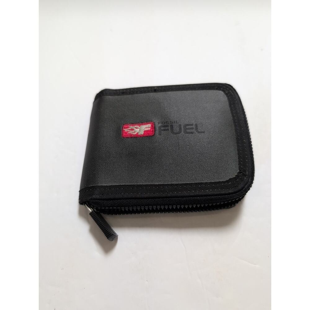 Men's Vintage Fossil Fuel Zip Around Wallet‎